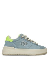 D.Franklin Sneakersy DFSH402001 Niebieski. Kolor: niebieski. Materiał: zamsz, skóra