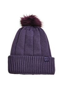 Under Armour - Damska Czapka Around Town CGI Beanie. Kolor: fioletowy