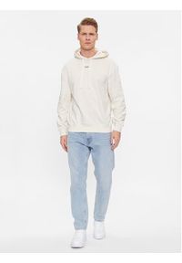 Hugo Bluza Dapo 50486478 Biały Relaxed Fit. Kolor: biały. Materiał: bawełna #4