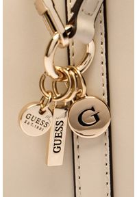 Guess - GUESS Damska shopperka w kolorze taupe Daryna. Kolor: beżowy. Materiał: skórzane #7