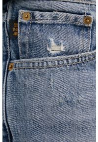 Superdry szorty jeansowe męskie. Okazja: na co dzień. Kolor: niebieski. Materiał: jeans. Styl: casual #2