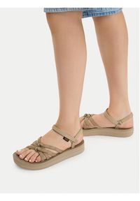 Teva Sandały Midform Kena Slim 1173494 Beżowy. Kolor: beżowy. Materiał: materiał #3