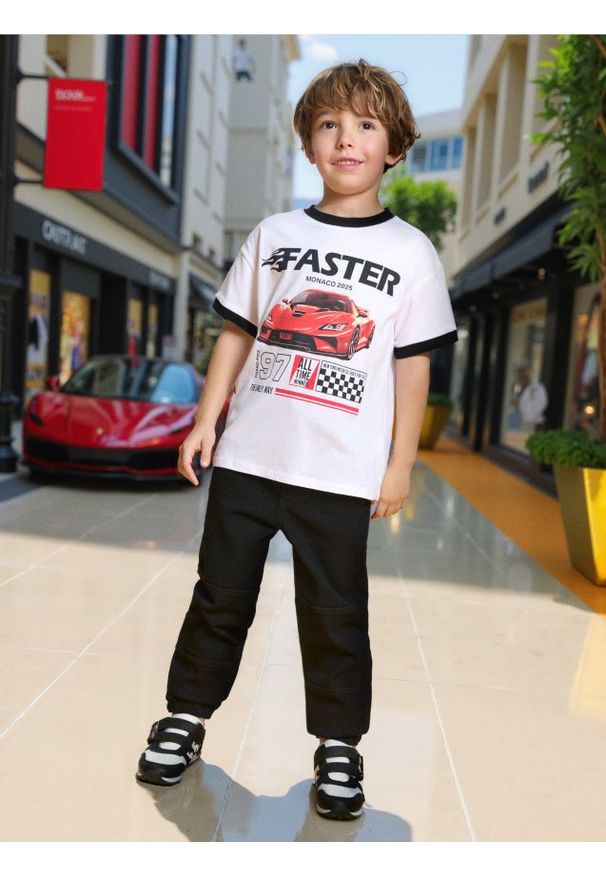 Sinsay - Spodnie jogger - czarny. Kolor: czarny