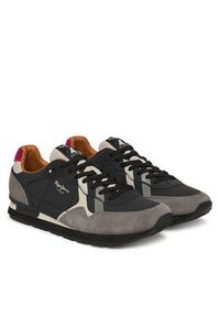 Pepe Jeans Sneakersy Brit Prints M PMS400002 Szary. Kolor: szary. Materiał: materiał #3