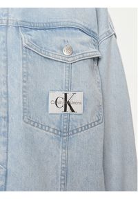 Calvin Klein Jeans Kurtka jeansowa J20J222791 Niebieski Oversize. Kolor: niebieski. Materiał: bawełna #4