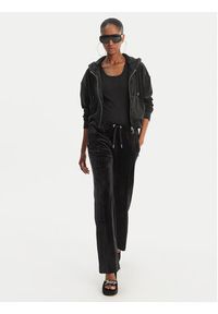 Juicy Couture Bluza Iccle JCWAS126304 Czarny Oversize. Kolor: czarny. Materiał: syntetyk #3