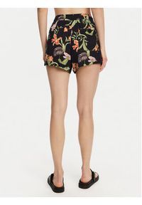 Roxy Szorty materiałowe ERJNS03585 Czarny Regular Fit. Kolor: czarny. Materiał: wiskoza #5