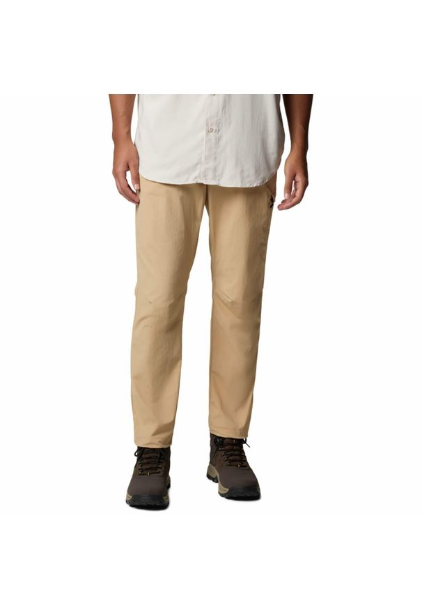 columbia - Spodnie trekkingowe męskie Columbia Sharpe Canyon Pant. Kolor: beżowy