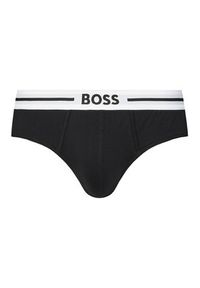 BOSS Komplet 3 par slipów 50531706 Szary. Kolor: szary. Materiał: bawełna
