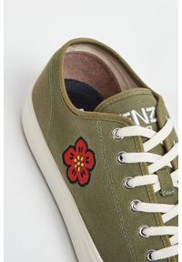 Kenzo - Trampki męskie KENZO. Wysokość cholewki: przed kostkę. Materiał: materiał. Szerokość cholewki: normalna. Wzór: napisy, haft #6