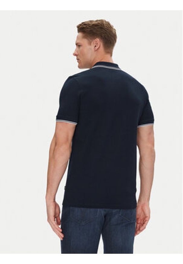 JOOP! Polo 17 JJ-15Pavlos 30045544 Granatowy Modern Fit. Typ kołnierza: polo. Kolor: niebieski. Materiał: bawełna