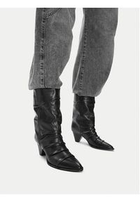 Badura Botki EO-APRIL-25FW218-1 Czarny. Kolor: czarny. Materiał: skóra #7