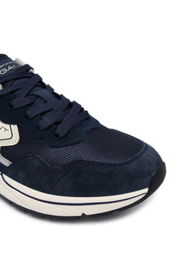 GANT - Gant Sneakersy 30637871 Granatowy. Kolor: niebieski. Materiał: nubuk, skóra