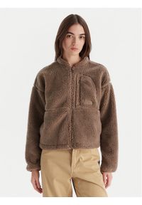 The North Face Polar Extreme Pile NF0A88ZB Brązowy Regular Fit. Kolor: brązowy. Materiał: syntetyk #1