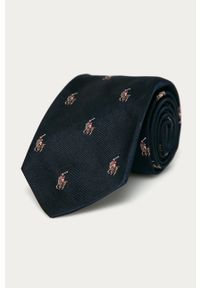 Polo Ralph Lauren - Krawat. Kolor: niebieski. Materiał: tkanina, jedwab #1