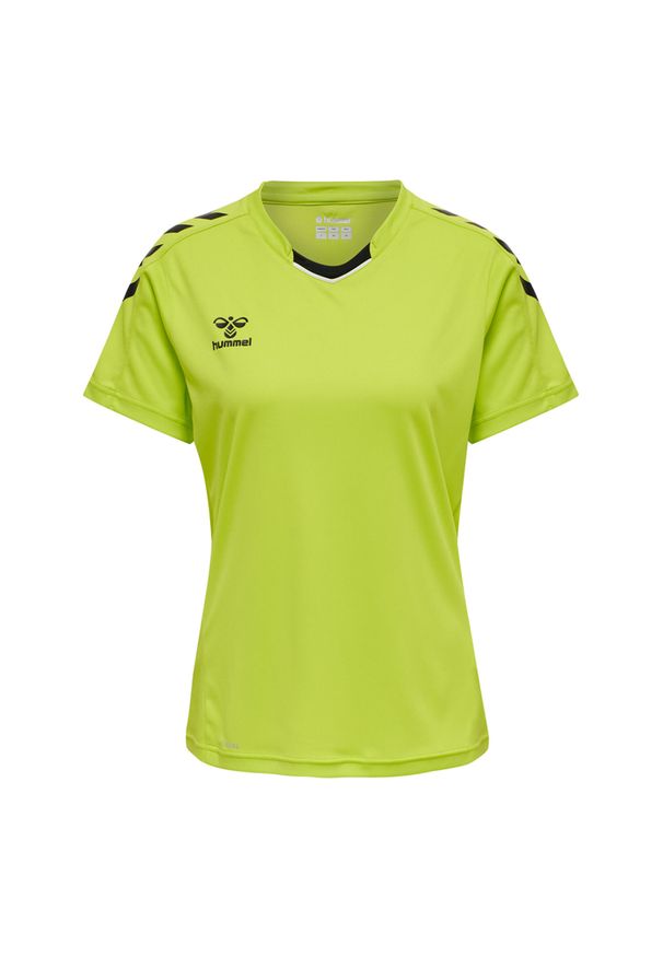 Koszulka sportowa z krótkim rękawem damska Hummel Core XK Poly Jersey S/S Woman. Kolor: zielony. Materiał: jersey. Długość rękawa: krótki rękaw. Długość: krótkie