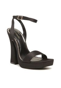 DeeZee Sandały LS5878-01 Czarny. Kolor: czarny. Materiał: materiał #5