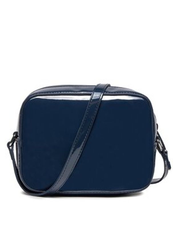 Tommy Jeans Torebka Tjw Ess Must Camera Bag Patent AW0AW15826 Granatowy. Kolor: niebieski. Materiał: skórzane