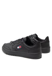 Tommy Jeans Sneakersy Basket EM0EM00900 Czarny. Kolor: czarny. Materiał: skóra #5