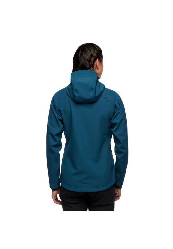 Bluza turystyczna rozpinana damska Black Diamond Element Hoody. Kolor: niebieski