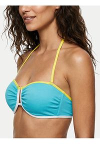 Seafolly Góra od bikini Beach Bound 31283-072 Turkusowy. Kolor: turkusowy. Materiał: syntetyk #5