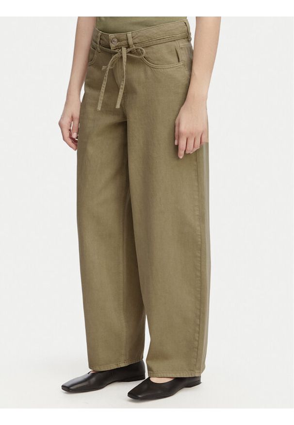 only - ONLY Jeansy Gianna 15372521 Beżowy Straight Leg. Kolor: beżowy