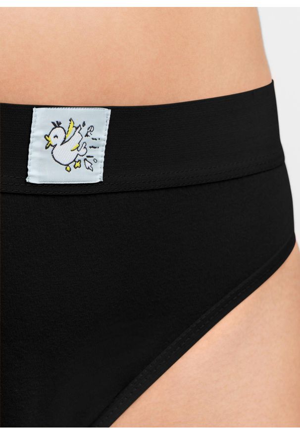 bonprix - Figi (10 par). Kolor: czarny. Wzór: aplikacja