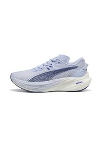 Damskie buty do biegania Puma Deviate Nitro 3. Okazja: na co dzień. Kolor: niebieski. Sport: bieganie, turystyka piesza