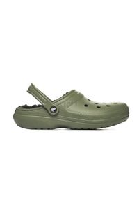 Buty do chodzenia męskie Crocs Classic Lined Clog. Kolor: zielony. Materiał: materiał, syntetyk #1