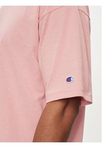 Champion T-Shirt 220017 Różowy Standard Fit. Kolor: różowy. Materiał: bawełna #2