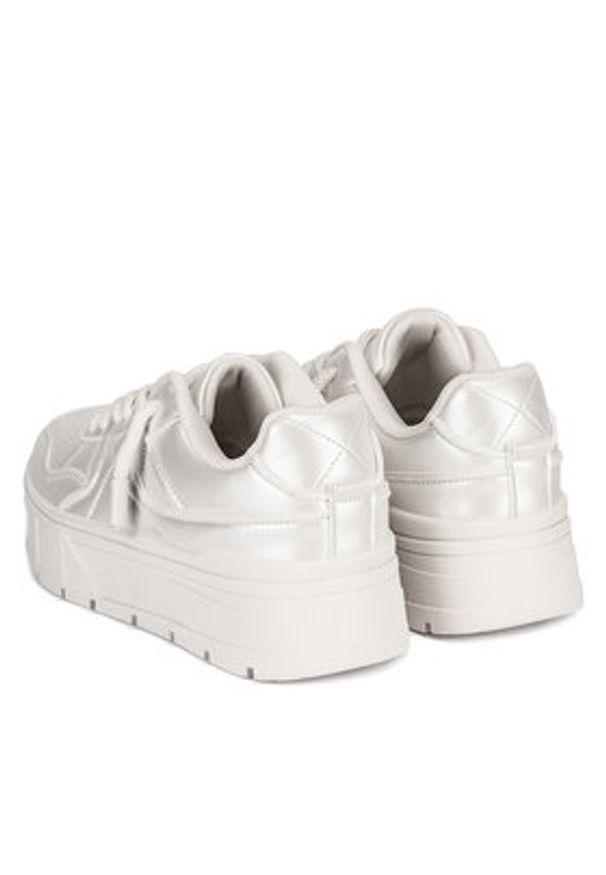 Jenny Fairy Sneakersy LZ0719-04 Écru. Materiał: skóra