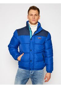 Tommy Jeans Kurtka puchowa Corp DM0DM09379 Granatowy Regular Fit. Kolor: niebieski. Materiał: puch #1