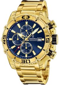 Zegarek męski Festina F20492-2 złoty. Kolor: złoty #1