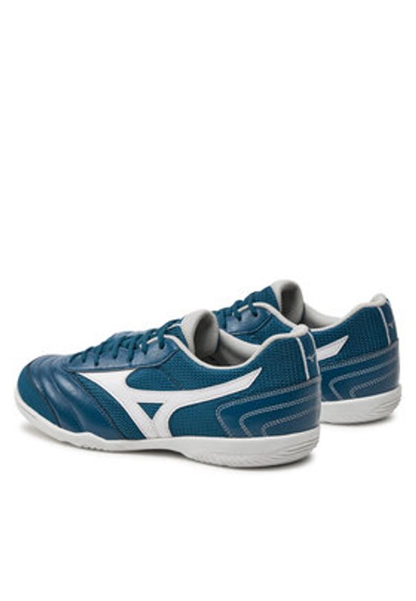 Mizuno Buty do piłki nożnej Mrl Sala Club In Q1GA2403 Niebieski. Kolor: niebieski. Materiał: skóra