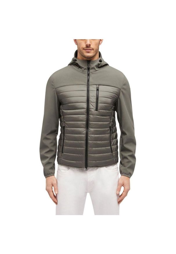 Geox - Kurtka GEOX M SAPIENZA Szary. Kolor: szary. Materiał: tkanina