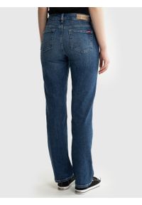 Big-Star - Spodnie jeans damskie Myrra 313. Okazja: na co dzień. Kolor: niebieski. Styl: casual, sportowy #4