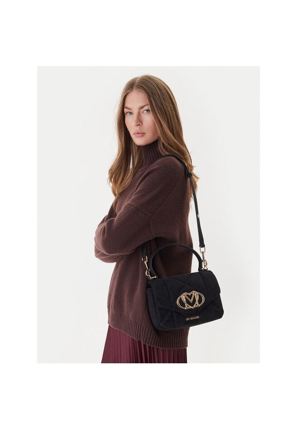 Love Moschino - Torebka LOVE MOSCHINO. Kolor: czarny