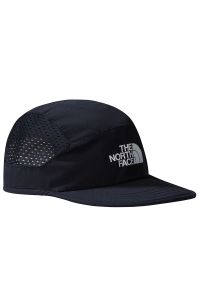 Czapka The North Face LT Run 0A876JJK31 - czarna. Kolor: czarny. Materiał: materiał, poliester. Styl: sportowy, klasyczny