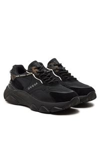 Guess Sneakersy Micola FL7MIC FAL12 Czarny. Kolor: czarny. Materiał: materiał #3