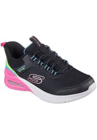 skechers - Buty sportowe dla dzieci Skechers Microspec Max Colo. Okazja: na uczelnię. Kolor: czarny. Materiał: materiał. Model: Skechers Sport. Sport: joga i pilates #1