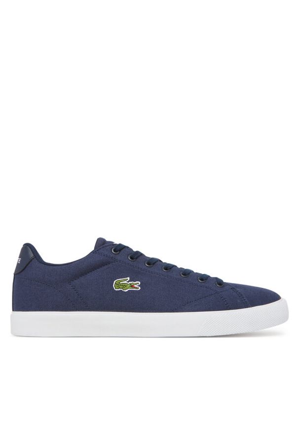 Lacoste Tenisówki La Piquee 2.0 7-49CMA0005 Granatowy. Kolor: niebieski. Materiał: materiał