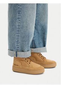 Moon Boot Śniegowce Ltrack Combat 80D2450200 Brązowy. Kolor: brązowy. Materiał: skóra, zamsz #4