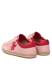 TOMMY HILFIGER - Tommy Hilfiger Espadryle Th Heritage Rope Sneaker FW0FW09406 Różowy. Kolor: różowy. Materiał: materiał #4