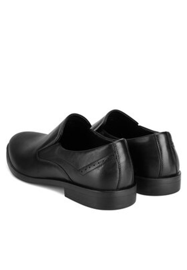 Sergio Bardi Półbuty MF1650-1Z Czarny. Kolor: czarny. Materiał: skóra