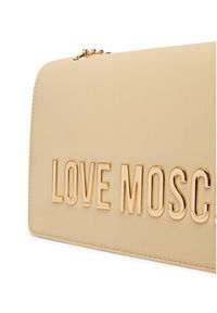 Love Moschino - LOVE MOSCHINO Torebka JC4192PP1OKD0129 Beżowy. Kolor: beżowy. Materiał: skórzane #7