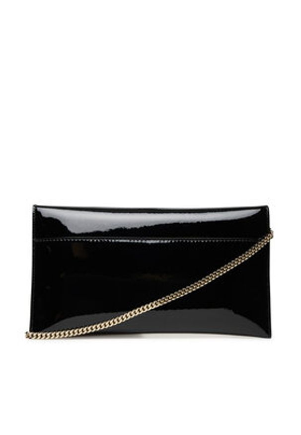 Patrizia Pepe Torebka 2B5460/L125-K182 Czarny. Kolor: czarny. Materiał: skórzane, lakierowane