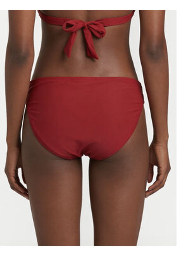 MICHAEL Michael Kors Dół od bikini MM7M842 Czerwony. Kolor: czerwony. Materiał: syntetyk