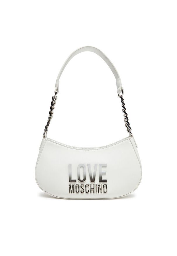 Love Moschino - Torebka LOVE MOSCHINO. Kolor: biały