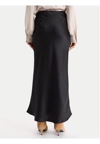 BOSS Spódnica maxi C_Vlace 50548389 Czarny Slim Fit. Kolor: czarny. Materiał: syntetyk