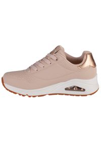 skechers - Buty sportowe Sneakersy damskie, Uno-Golden Air. Kolor: beżowy. Sport: turystyka piesza